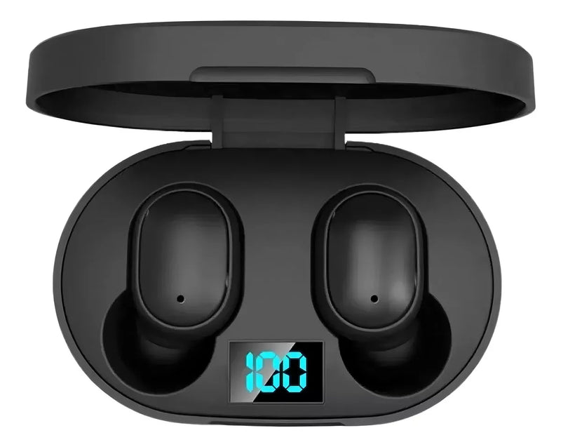 Fone de ouvido sem fio Air Dots 5.0 Bluetooth TWS com Visor